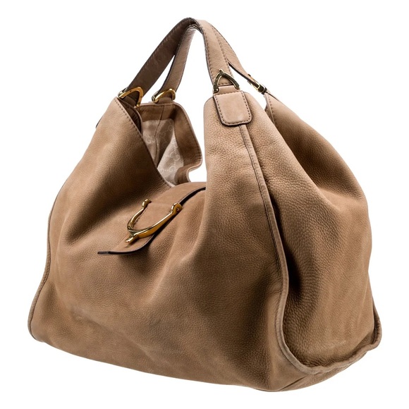 Gucci Vintage Leather Stirrup Hobo - Picture 14 of 16